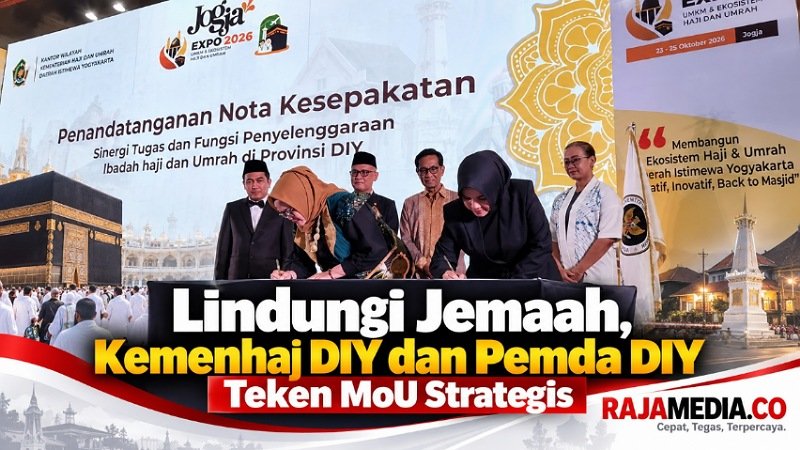 Lindungi Jemaah, Kemenhaj DIY dan Pemda DIY Teken MoU Strategis