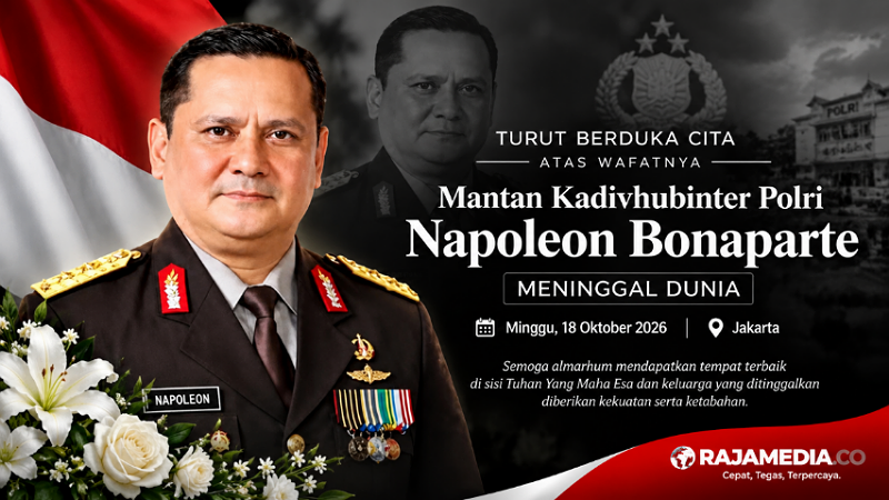 Mantan Kadivhubinter Polri, Irjen Pol. (Purn.) Napoleon Bonaparte, meninggal dunia pada Minggu pagi, 18 Oktober 2026. - RMN -