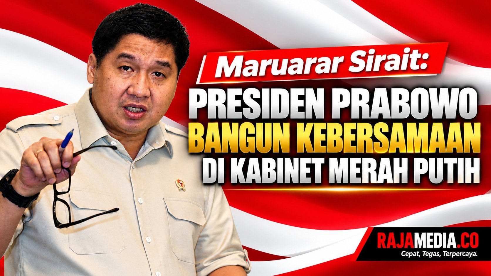 Menteri PKP Maruarar Sirait - RMN -