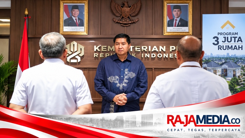 Menteri Ara Lantik Pejabat Baru, Gaspol Program 3 Juta Rumah Prabowo