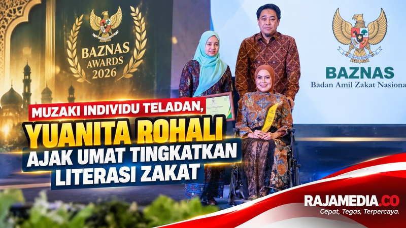 Muzaki Individu Teladan, Yuanita Rohali Ajak Umat Tingkatkan Literasi Zakat