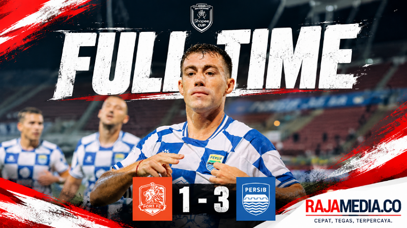 Persib Hantam Port FC 3-1, Remontada Dramatis di Menit Akhir