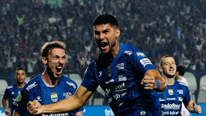 Persib Tekuk Persik 1-0, Gol Júlio César Bawa Maung Bandung Naik ke Posisi Keempat