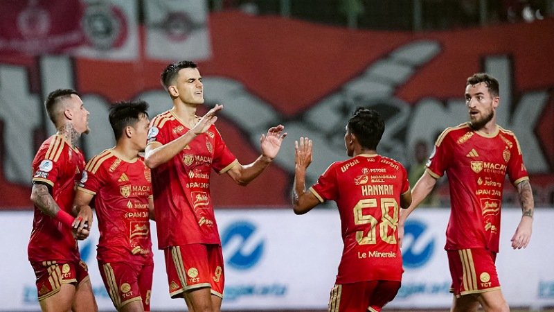 Persija Bantai Arema FC 5-1! Macan Kemayoran Kembali ke Puncak Klasemen