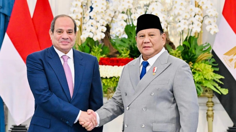 Prabowo dan El-Sisi Sepakat Dorong Perdamaian Palestina dan Deeskalasi Timur Tengah
