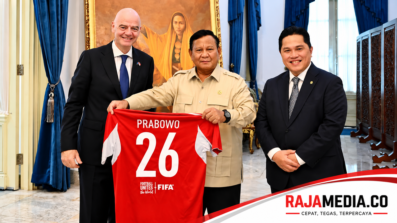 Presiden FIFA Infantino: Sepak Bola Indonesia Makin Maju