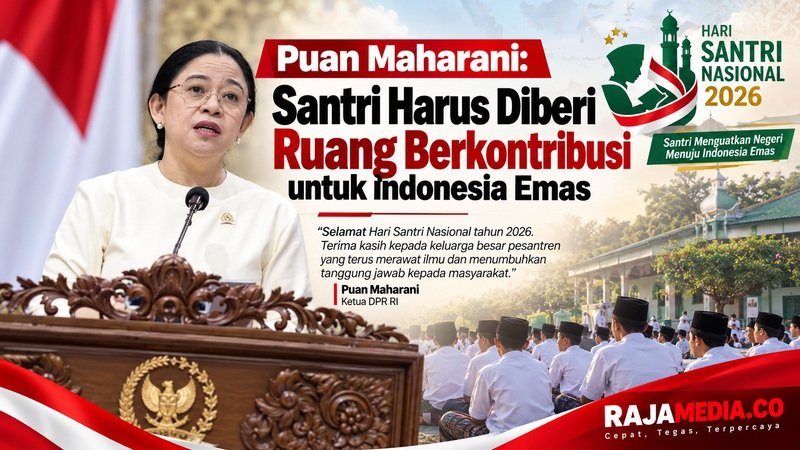 Puan Maharani: Santri Harus Diberi Ruang Berkontribusi untuk Indonesia Emas