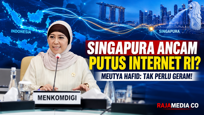 Singapura Ancam Putus Internet RI? Meutya Hafid: Tak Perlu Geram!