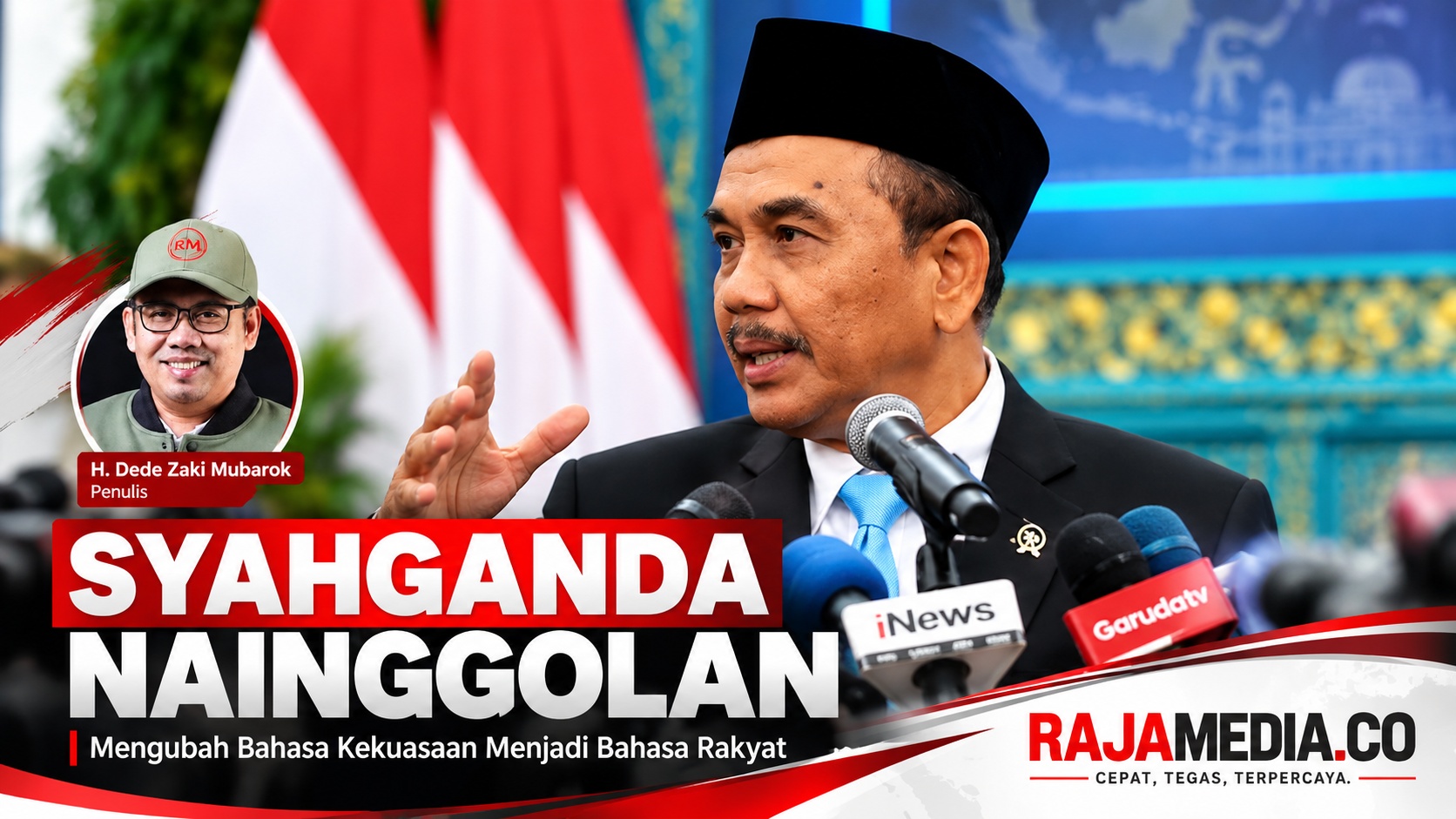 Syahganda Nainggolan: Mengubah Bahasa Kekuasaan Menjadi Bahasa Rakyat