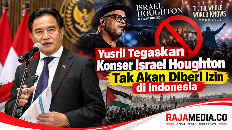 Yusril Tegaskan Konser Israel Houghton Tak Akan Diberi Izin di Indonesia