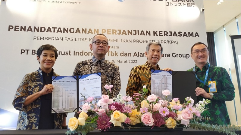 Kerjasama Bank J Trust dengan Alam Sutera Group/Lan