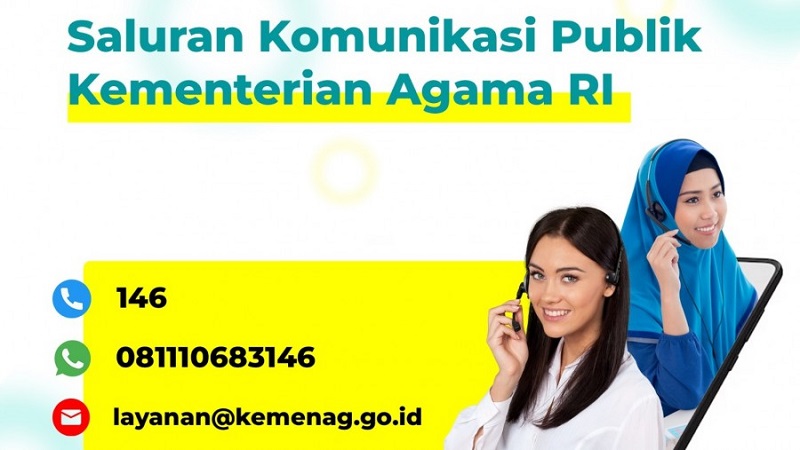 Layanan dua arah Kemenag untk masyarakat/Repro