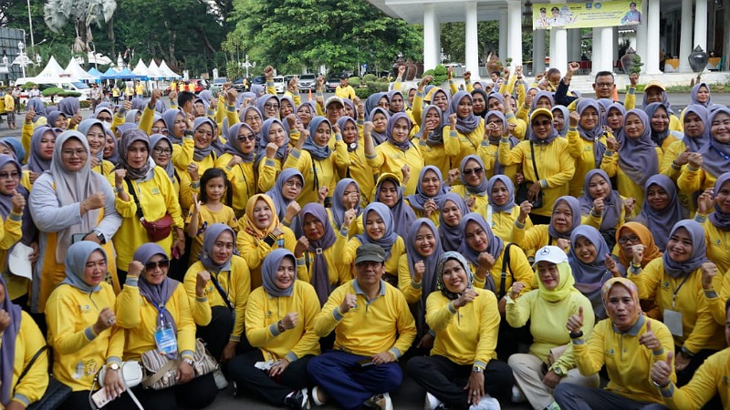 Bupati Serang Ratu Tatu Serang menggerakkan ibu-ibu PKK untuk menurunkan angka stunting di Kabupaten Serang/Repro