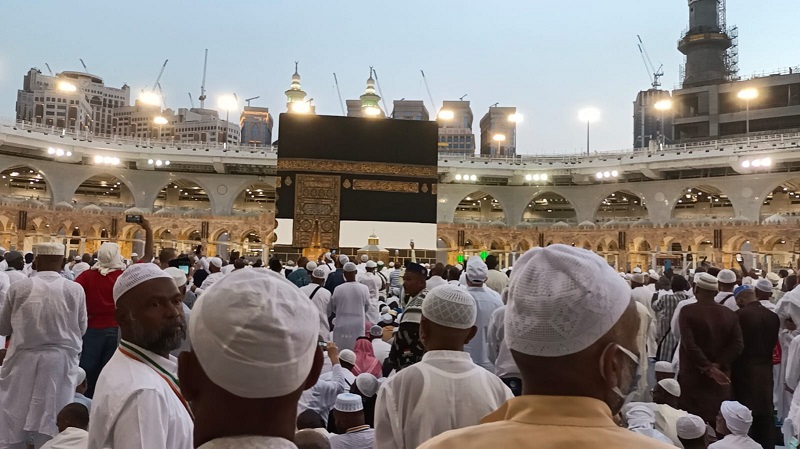 Pelaksanaan haji tahun 2022. (Foto: Dok. PPIH 2022)