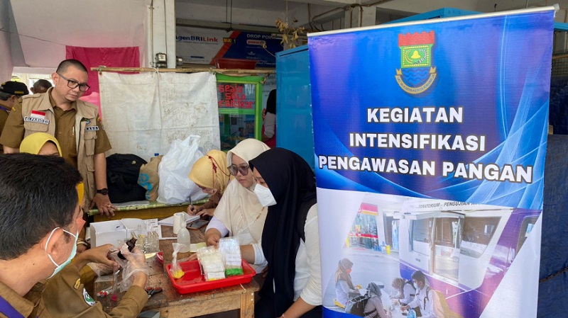 Intensifikasi pengawasan pangan jajana ramadan. (Foto: Repro)