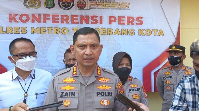 Kapolres Metro Tangerang Kota Kombes Zain Dwi Nugroho. -