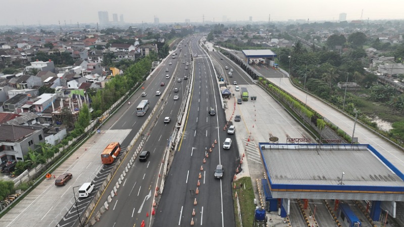 Ruas Tol  Pondok Aren-Serpong KM 8/IST