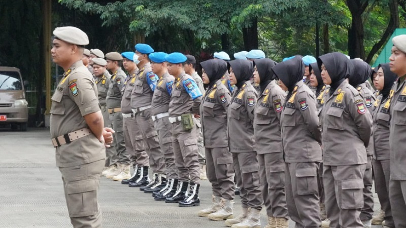 Satpol PP Kabupaten Tangerang siap mengamankan ajang MTQ Ke-20 tingkat Provinsi Banten. (Foto: Dok Pemkab)ten