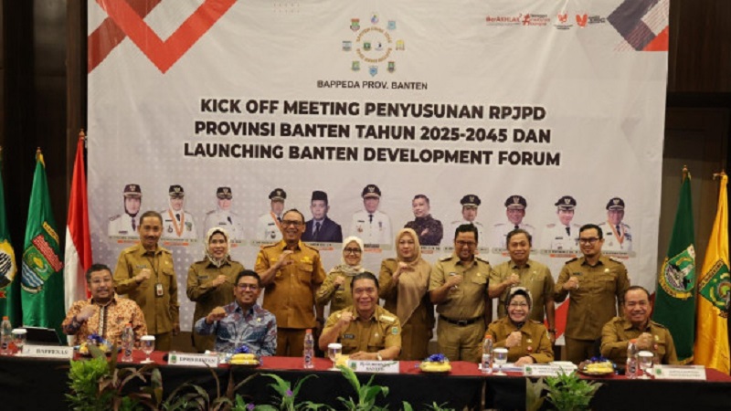 Kick Off Meeting Penyusunan RPJPD Provinsi Banten Tahun 2025-2045. (Foto: Dok Pemprov)