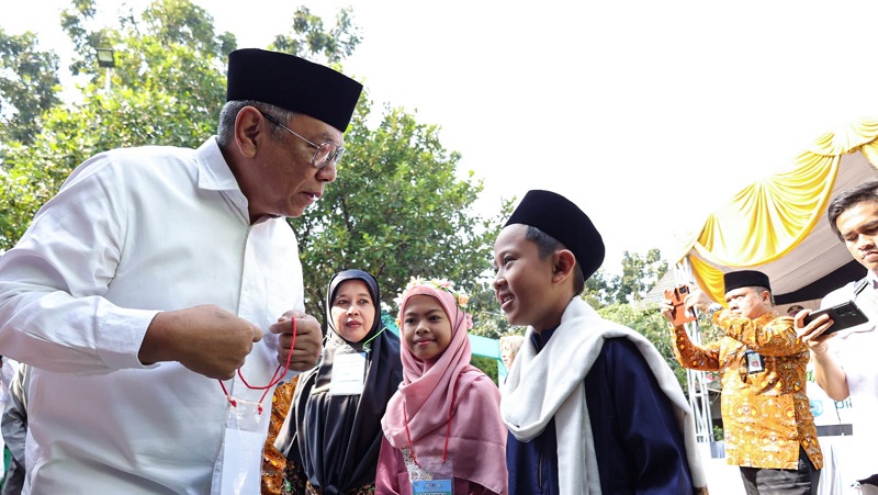 Walikota Tangsel Benyamin Davnie di acara  Lomba Pendidikan Agama Islam (PAI). (Foto: Dok Pemkot)