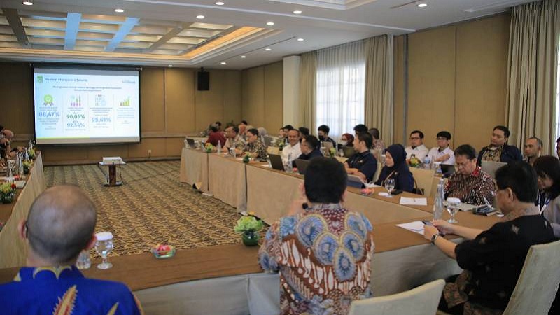 Walikota Tangerang Arief Wismayah berbagi pengalaman menjalankan manajemen talenta. (Foto: Dok Pemkot)