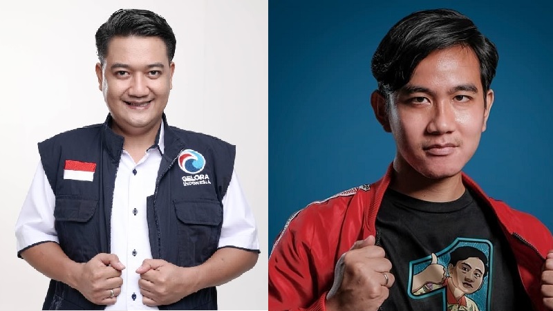 Sekum Gelora Tangsel  Subkhan Agung Sulistio menyebut sosok Gibran Rakabuming cocok menjadi pendamping Prabowo Subianto di Pilpres 2024. (Kolase Foto)