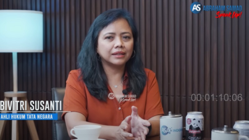 Pakar Hukum Tata Negara Bivitri Susanti. (Foto: Repro)