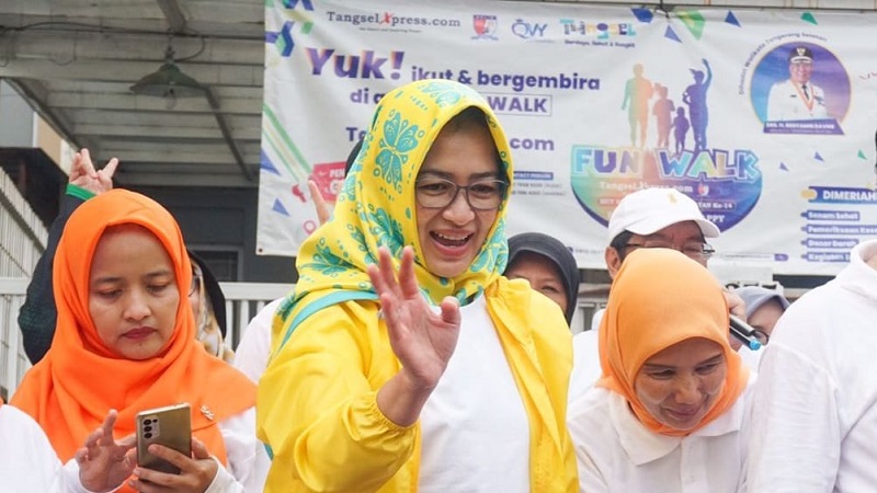 Airin Rachmi Diany mendapat suara Pileg DPR RI tertinggi di Partai Golkar. (Foto: Ist)