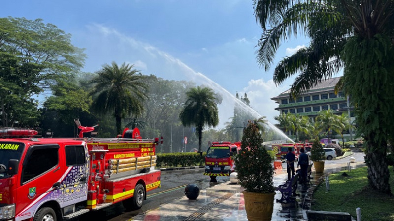 BPBD Kabupaten Tangerang menambah enam unit mobil pemadam kebakaran. [Foto: Dok Pemkab]