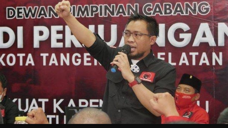 Ketua DPC PDIP Tangsel Wanto Sugito. [Foto: Repro]