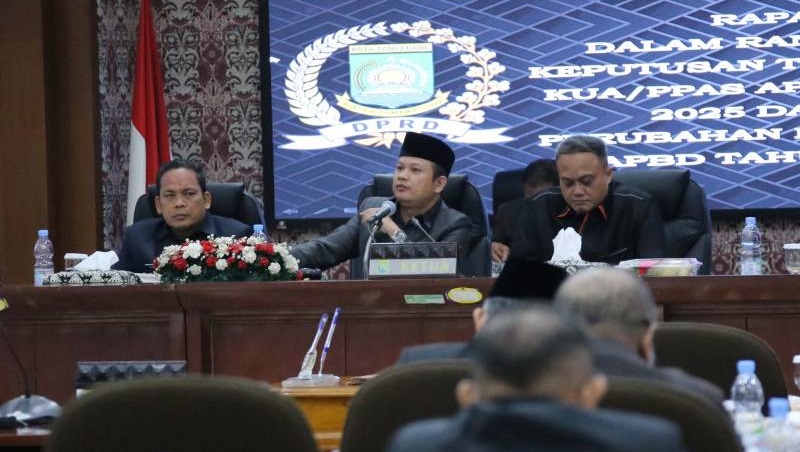 Rapat Paripurna Pengambilan Keputusan   KUA-PPAS Perubahan APBD 2024 dan KUA-PPAS APBD 2025. [Foto: Dok Pemkot]