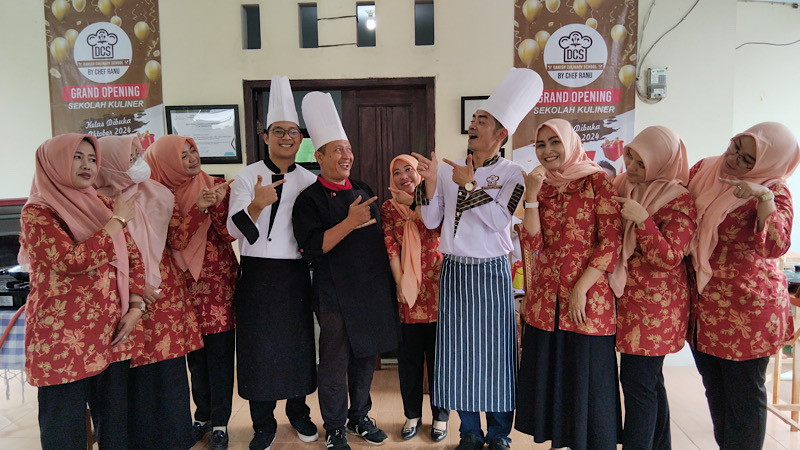 LPK Danish Culinary School bersama Chef Ranu membuka cabang di Kabupaten Pandeglang. Foto: Istimewa