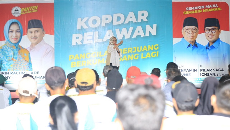 Kopdar Relawan di Kota Tangerang Selatan, Sabtu (21/9). [Foto: AMR/RMB]