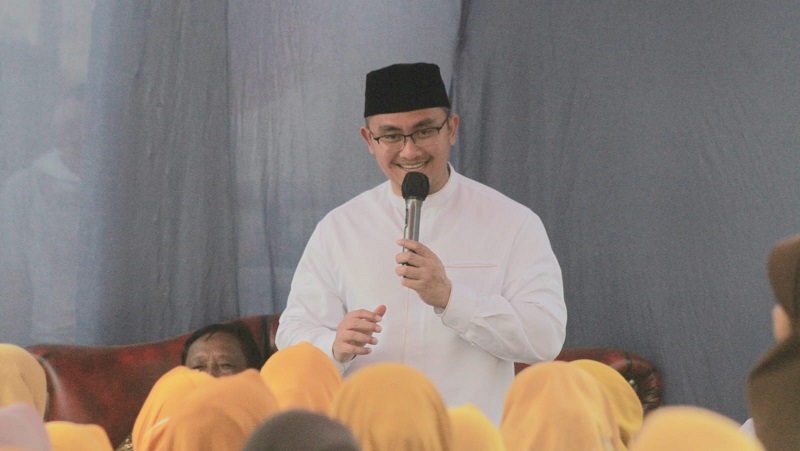 Bakal calon Bupati Serang Andika Hazrumy. [Foto: AMR/RMB]