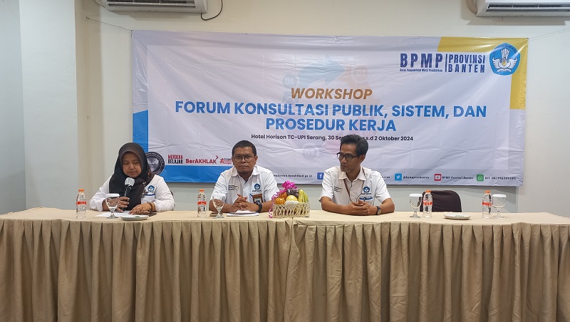 Workshop Forum Konsultasi Publik, Sistem, dan Standar Kerja. [Foto: AMR/RMB]