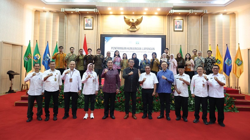 Kunjungan lapangan peserta Sesdilu Kemenlu RI ke Pemprov Banten. [Foto: Adpimpro Setda Banten]