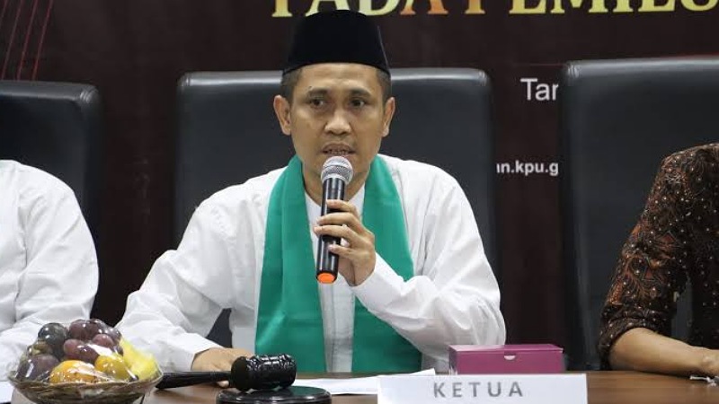 Ketua KPU Tangsel, Muhamad Taufik Mizan. [Foto: Repro/RMN]