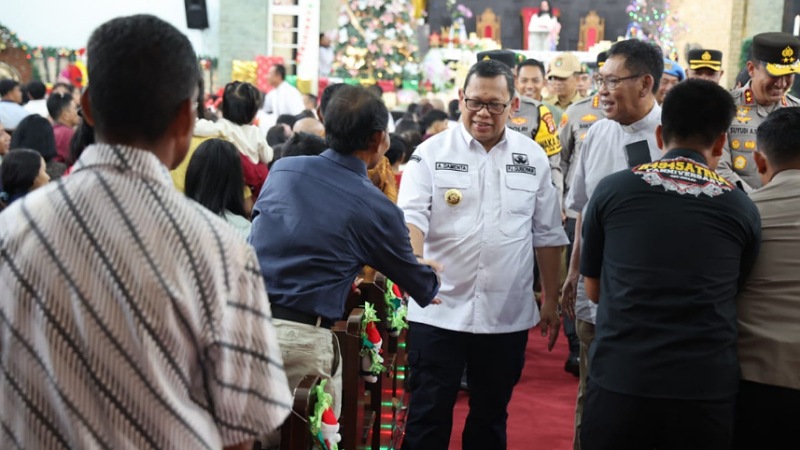 Pj Gubernur Banten: Perayaan Natal Berlangsung dengan Tentram dan Aman