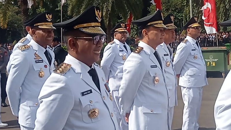 Andra Soni resmi menjadi Gubenur Banten usai dilantik Presiden Prabowo Subianto di Istana Negara, Kamis (20/2). - Foto: Dok Adpimpro Setda Banten-