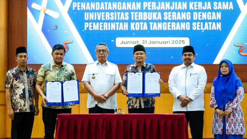 Pemkot Tangsel Gandeng Universitas Terbuka Serang Tingkatkan Kualitas Guru PAUD