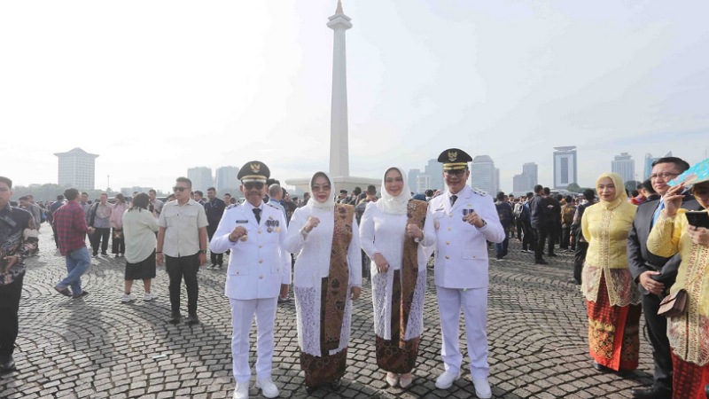 Walikota Tangerang Sachrudin dan Wakil Walikota Maryono resmi dilantik, siap Gaspol bangun Kota Tangerang. - Foto: Dok Pemkot Tangerang -