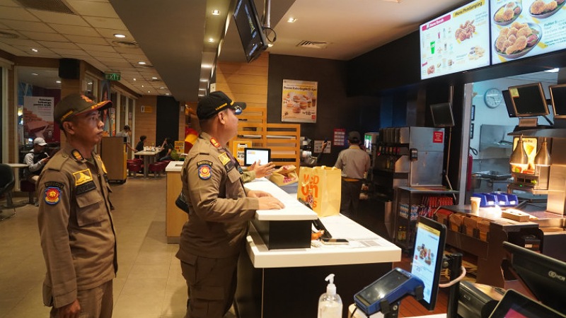 Satpol PP Kabupaten Tangerang Keliling! Pastikan Tempat Hiburan Patuh Aturan Ramadan