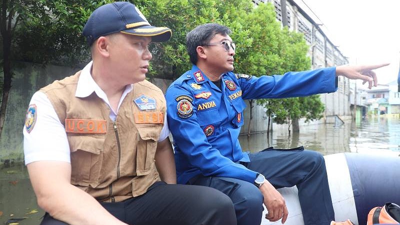 Kepala Bidang Kedaruratan dan Logistik BPBD Kota Tangerang, Andia Suherlinda. - Dok Pemkot Tangerang -