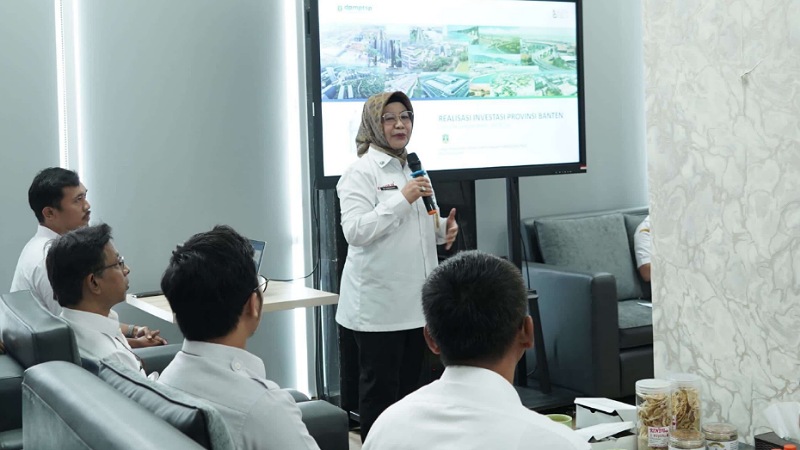Investor Serbu Cilegon, Kepala DPMPTSP Banten Puji Peran Robinsar! Kepala DPMPTSP Banten, Virgojanti - Dok Pemkot Cilegon -
