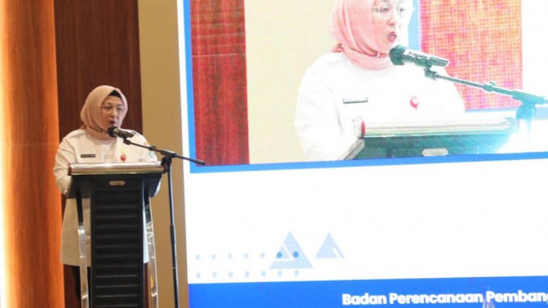 Wakil Bupati Tangerang Intan Nurul Hikmah membuka Musrenbang RPJMD 2025–2029 dan RKPD 2026 Kabupaten Tangerang, Selasa (30/4/2025). - Dok Pemkab Tangerang -
