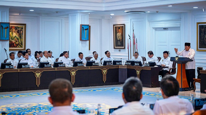 Presiden Prabowo: Produksi Beras & Jagung Melejit, Cadangan Tertinggi Sepanjang Sejarah