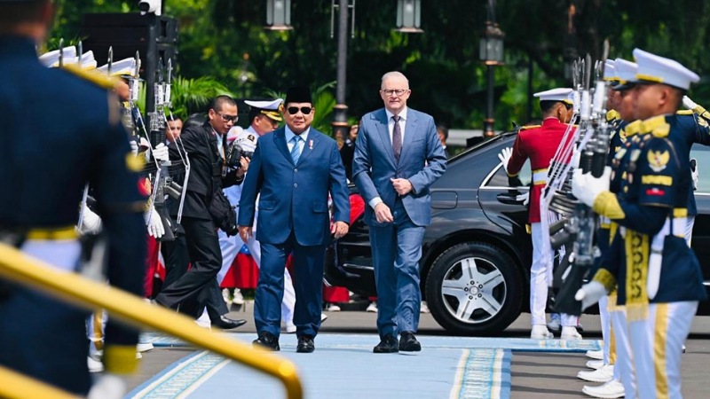 Presiden Prabowo Sambut PM Australia di Istana, Era Baru Kemitraan Indo-Pasifik!