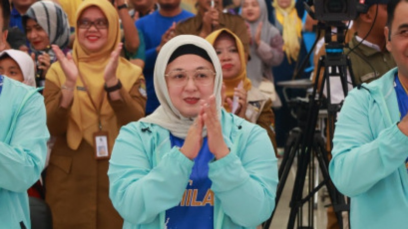 Tangerang Mau Ikut Jabar! Kirim Siswa Bermasalah ke Barak TNI/Polri! Wakil Bupati Tangerang Intan Nurul Hikmah - Dok Pemkab Tangerang -