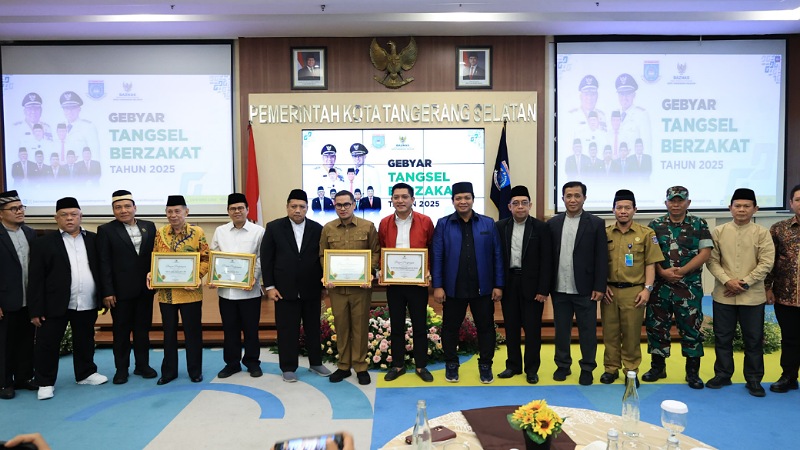 Wali Kota Tangsel Dorong Baznas Jadi Garda Depan Kesejahteraan Rakyat Gebyar Tangsel Berzakat - Foto: Dok Pemkot Tangsel -