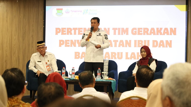 Bupati Tangerang Tegaskan Komitmen Selamatkan Ibu dan Bayi Baru Lahir